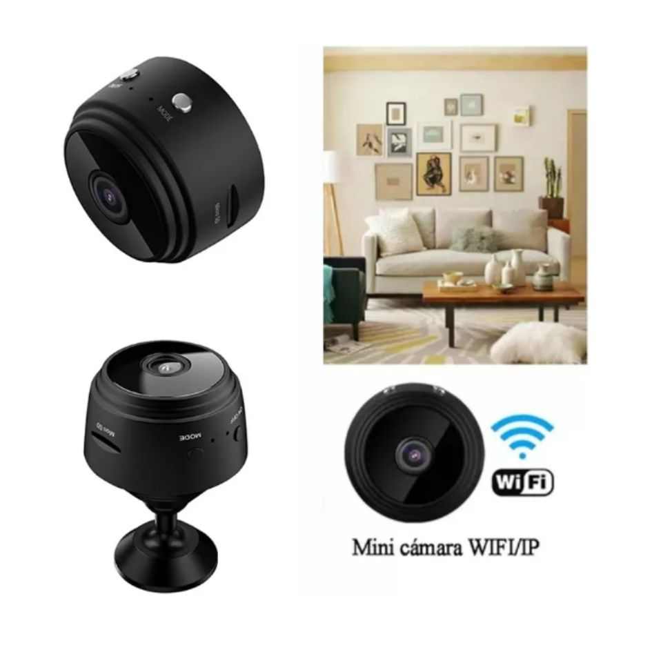 MINI CAMARA ESPIA DE SEGURIDAD WIFI A9