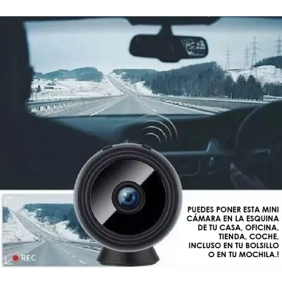 MINI CAMARA ESPIA DE SEGURIDAD WIFI A9