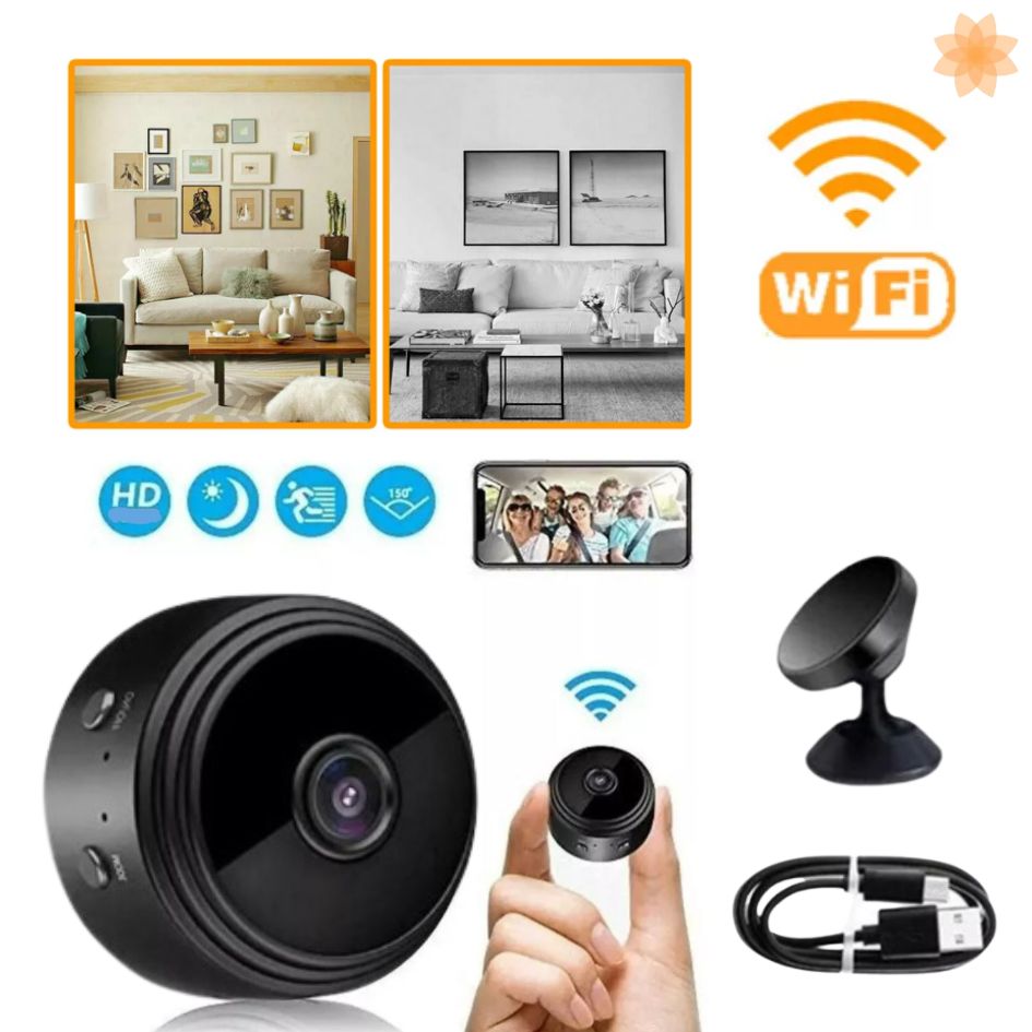 MINI CAMARA ESPIA DE SEGURIDAD WIFI A9